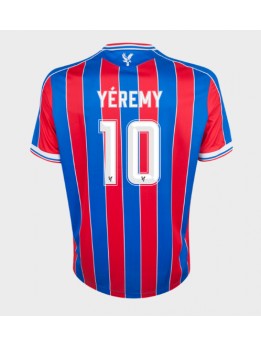 Crystal Palace Yeremy Pino #10 Replika Hemmakläder 2025-26 Kortärmad